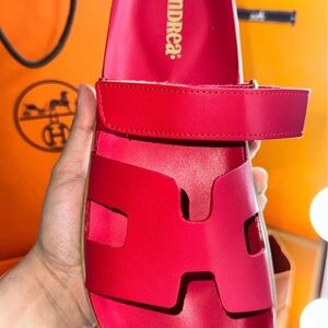 Chypre Red Sandals